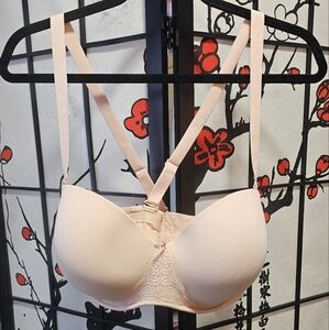Elegant Cream Lace Bra